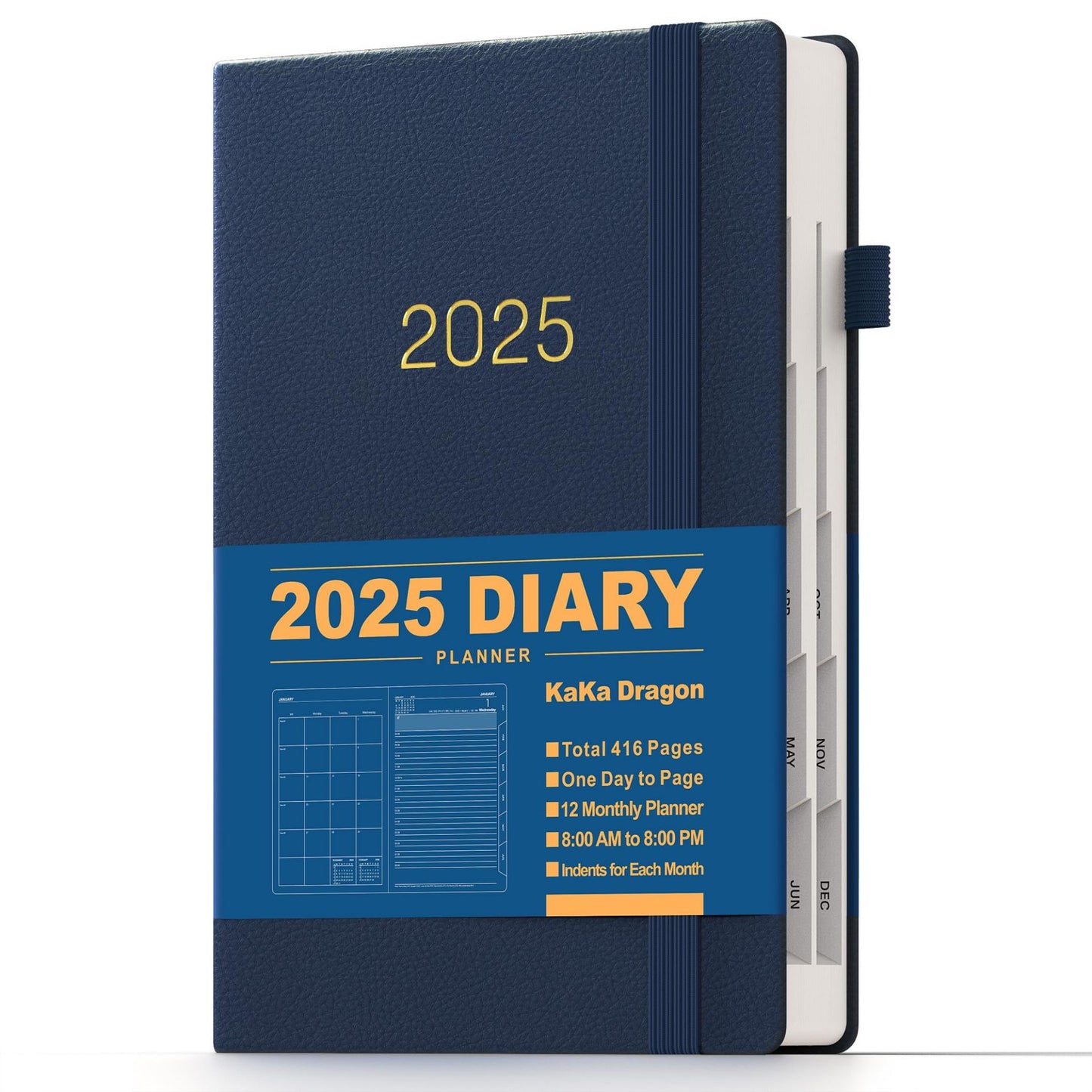 KaKa Dragon 2025 Diary – Day to Page Planner