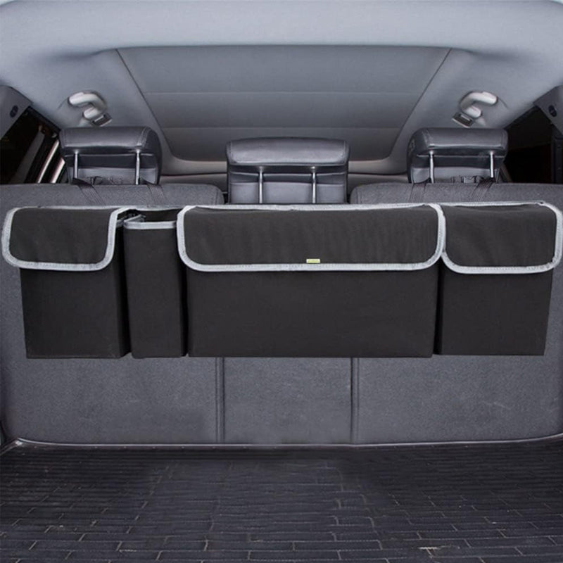 Large Capacity Car Trunk Backseat Hanging Organizer Storage with Pockets