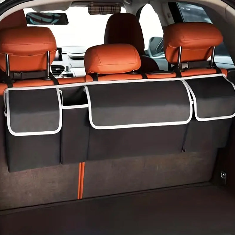 Large Capacity Car Trunk Backseat Hanging Organizer Storage with Pockets