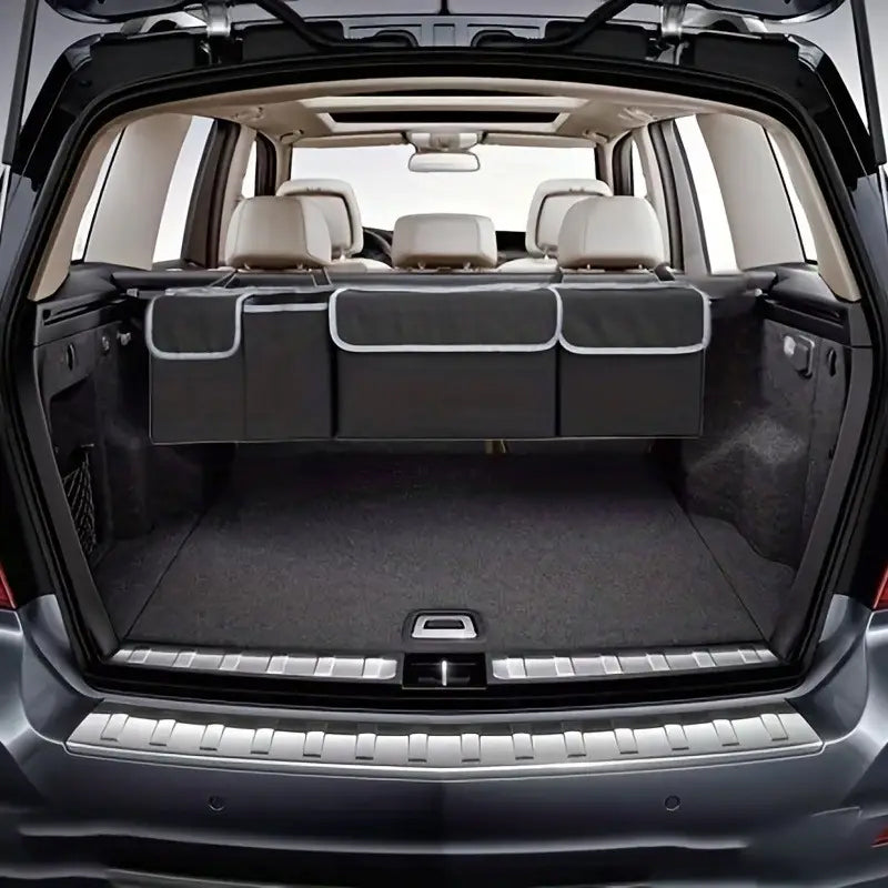 Large Capacity Car Trunk Backseat Hanging Organizer Storage with Pockets