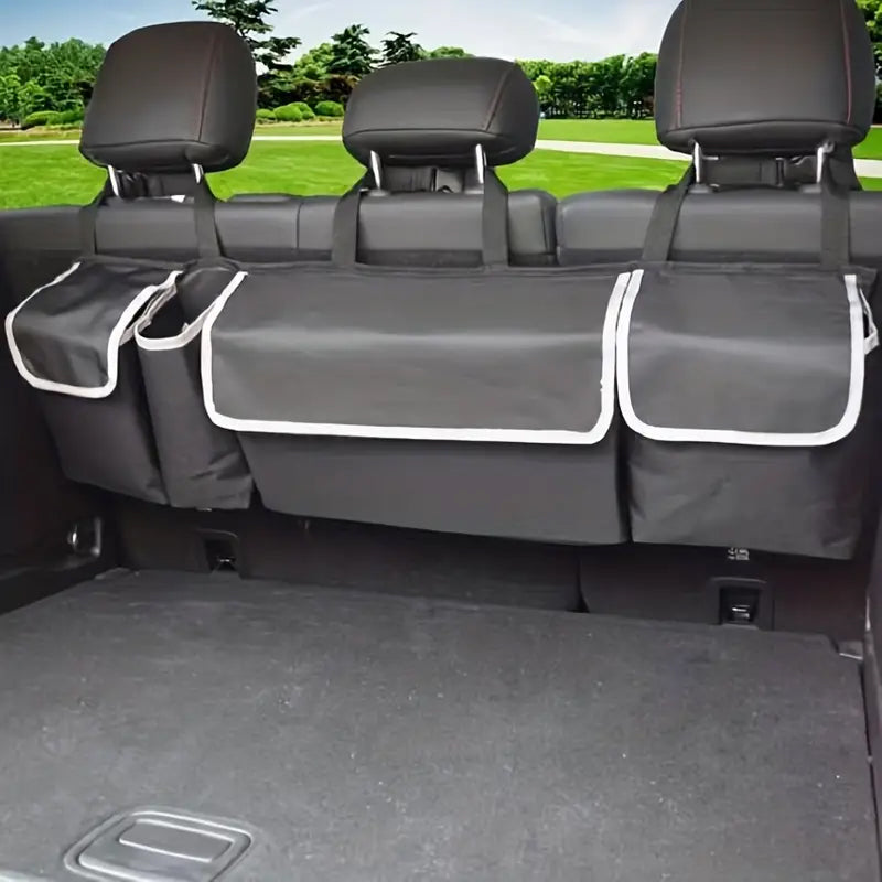 Large Capacity Car Trunk Backseat Hanging Organizer Storage with Pockets