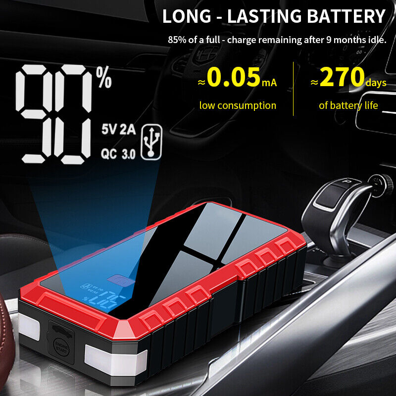 Emergency Booster Battery Charger Power Bank for Smart Cars