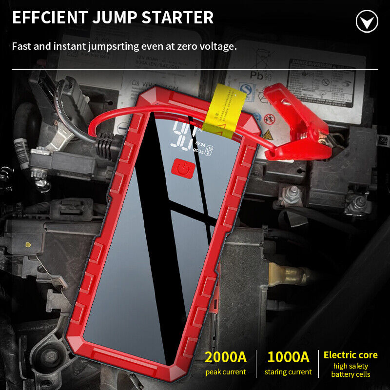 Emergency Booster Battery Charger Power Bank for Smart Cars