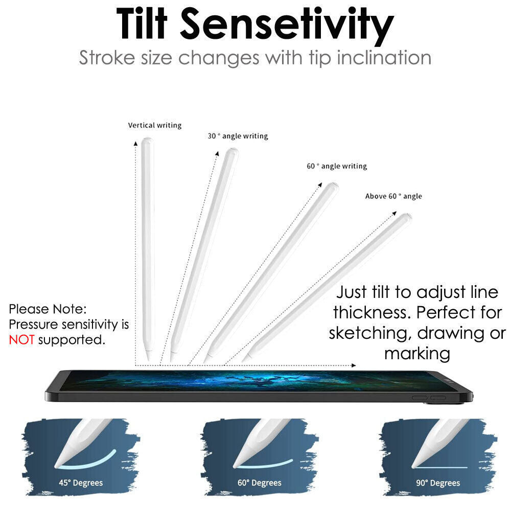 Stylus Pen for Apple iPad – Palm Rejection | Magnetic