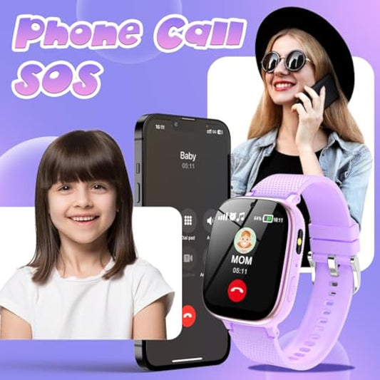 Children's Smartwatch | Kids Watch Phone with Call, SOS, Games & Camera | Ages 4-12
