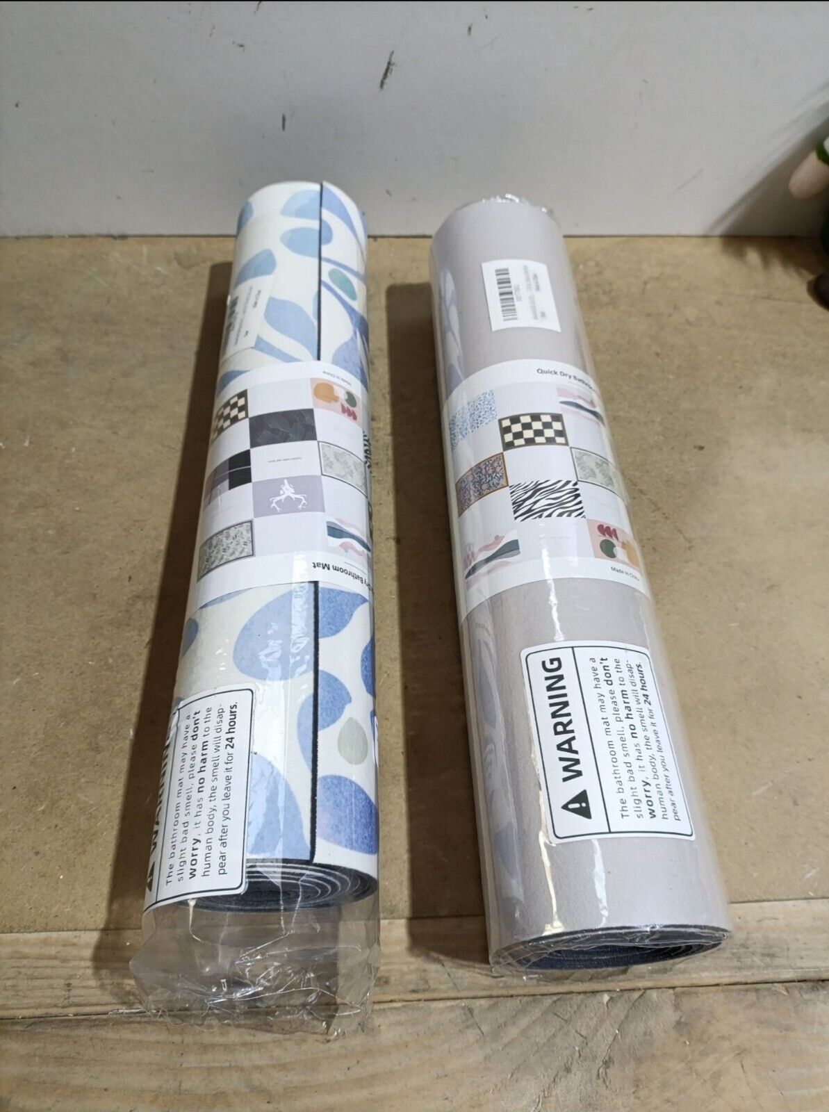 Chakme Quick Dry Non-Slip Bathroom Mat - Super Absorbent 44x81 cm