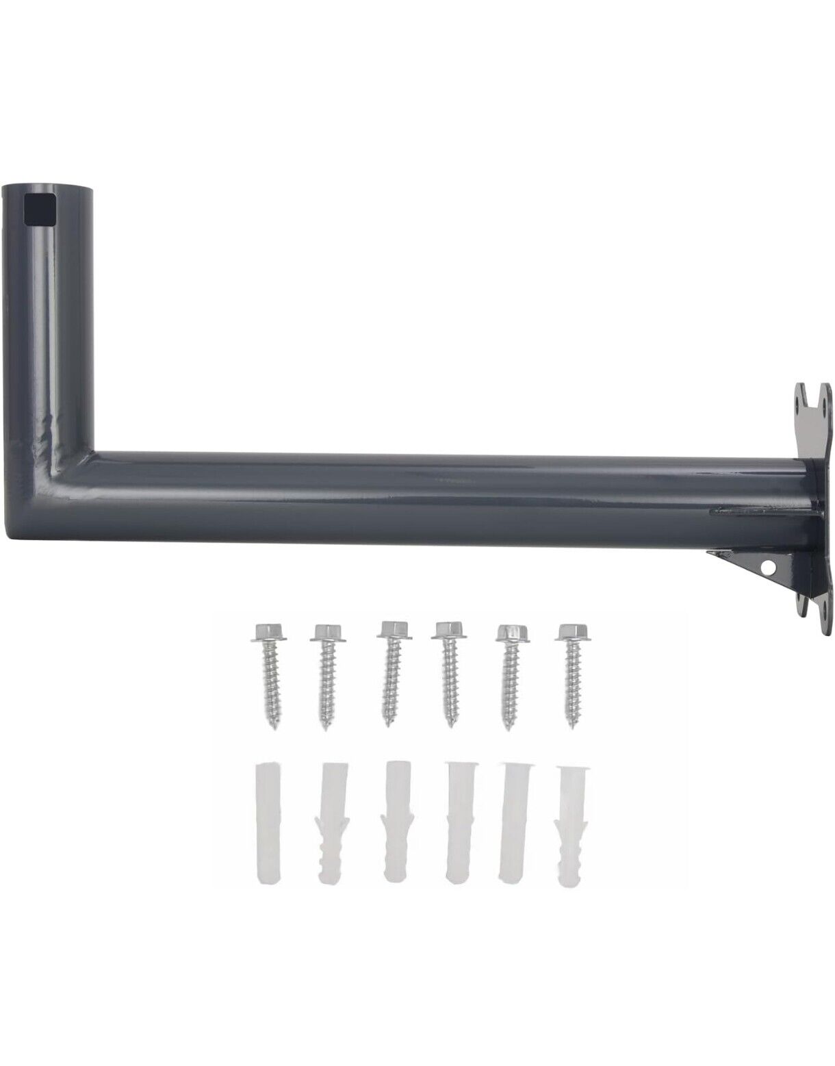 PEESHON Starlink Wall Mount - Antenna Pole Bracket for Balcony, Roof etc
