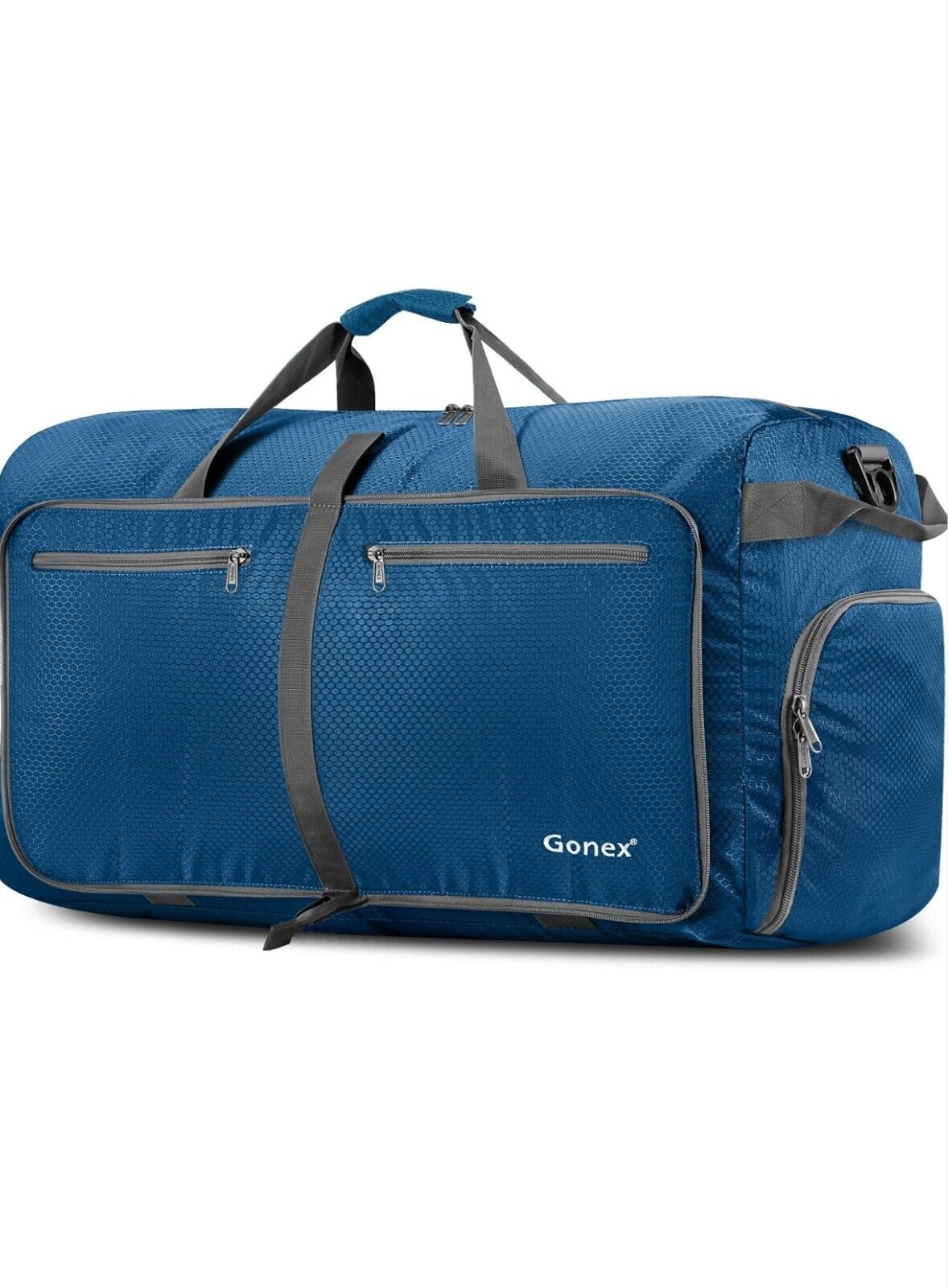 Gonex Foldable Water-Resistant Travel Duffel Bag – Lightweight Large Capacity - Blue / 150l