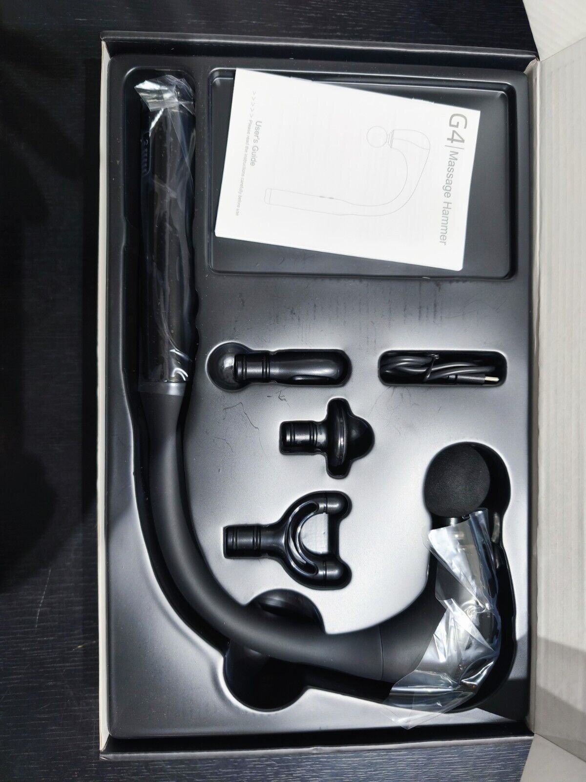 Deep Tissue Body Hammer Massager U-Shaped Massage Gun With Extended Handle