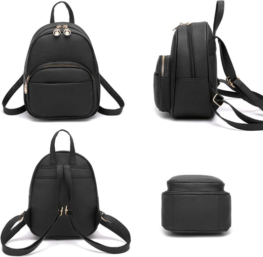 Barsine Girl's Mini Backpack Purse | Cute Small Rucksack | Casual Everyday Bag