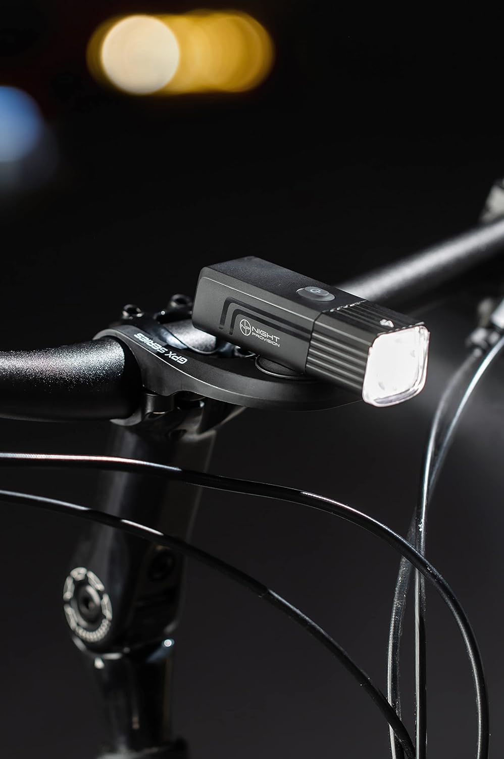 GPX-950 Go-Pro Mountable Bike Light – USB-C Rechargeable Front & Rear Bicycle Lights for Night Riding (950 Lumens)