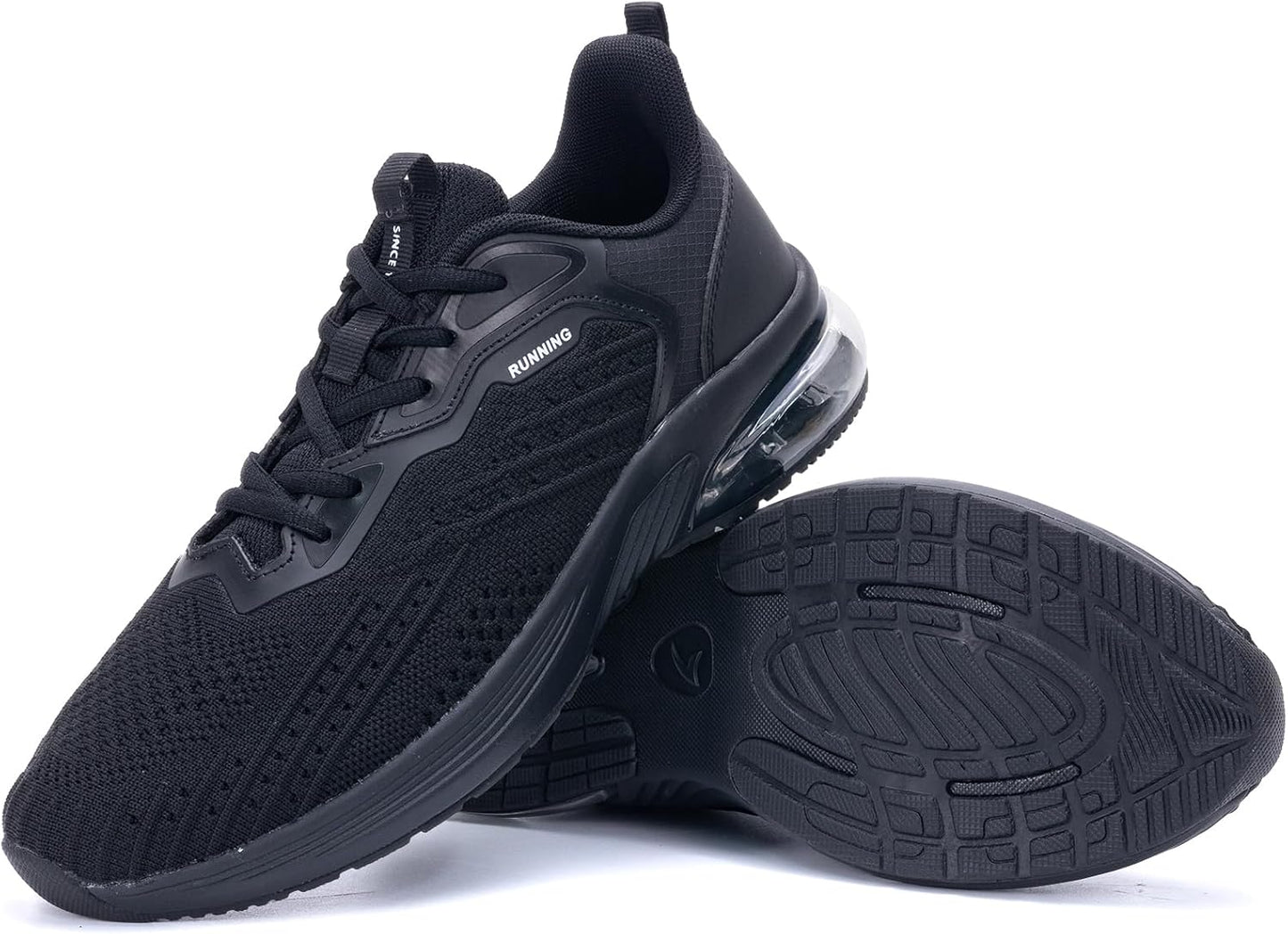 Romensi Men's Running Trainers – Walking, Gym & Casual Sports Sneakers | UK Sizes 6.5–11.5 | UK