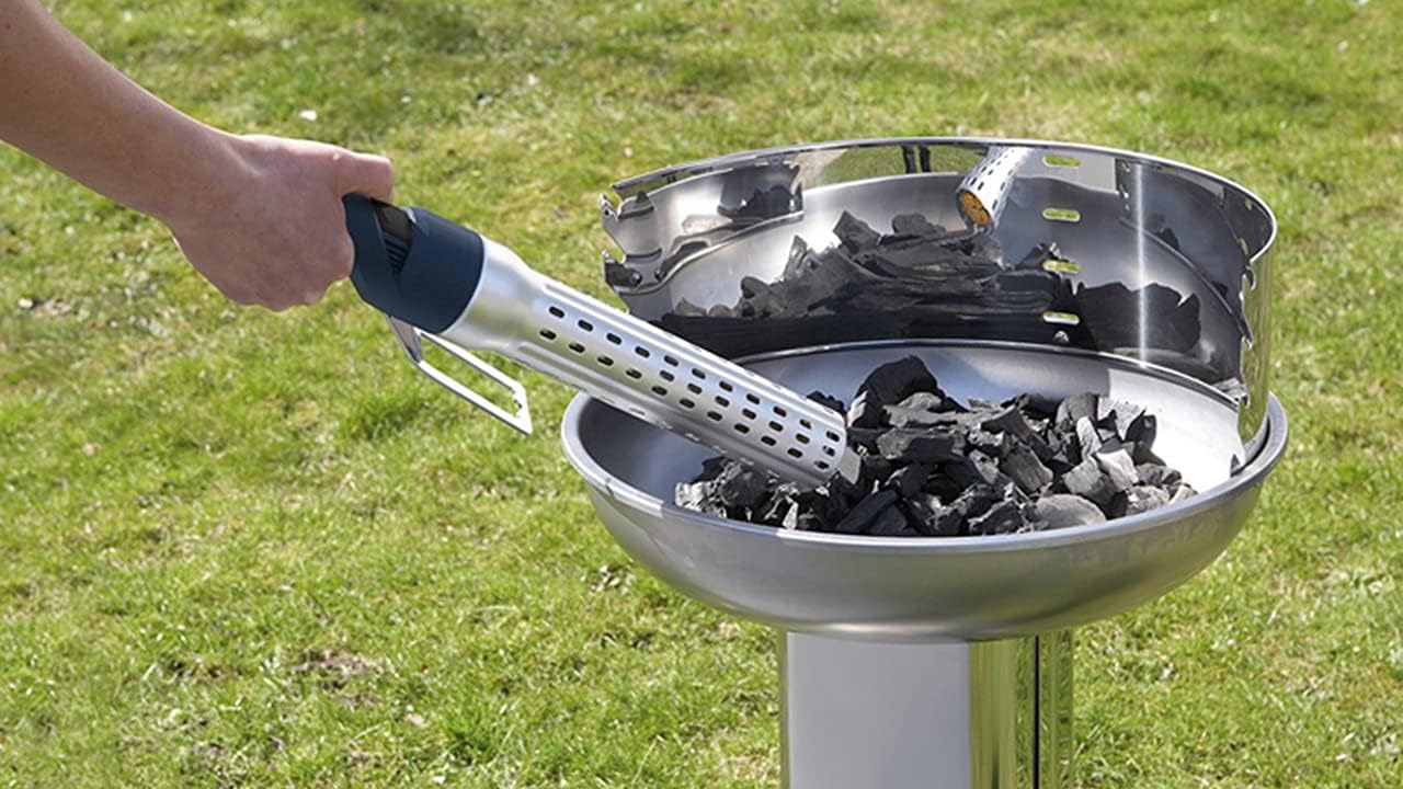 Maxking 2000W Electric BBQ Charcoal Lighter with Built-in Blower – Fire Starter for Grills Smokers & Stoves | Energy