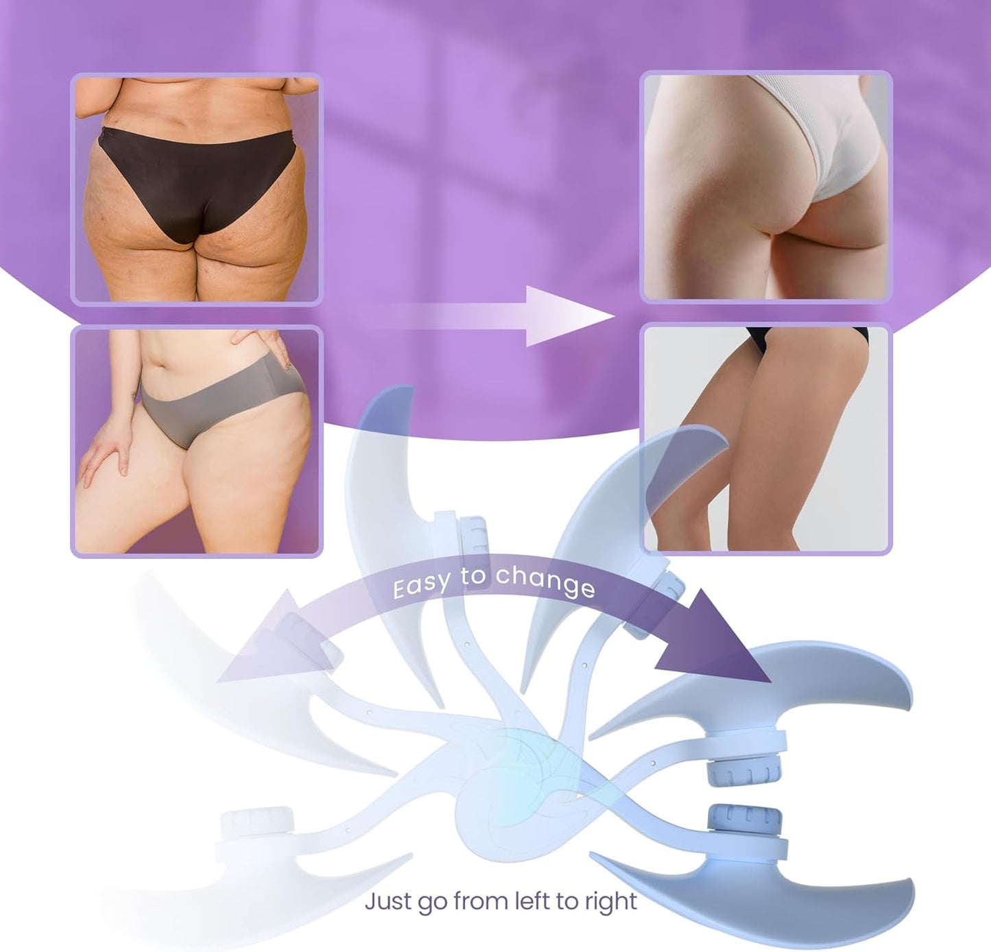 Harphia Multifunctional Leg Shaper & Pelvic Floor Trainer – Home Fitness Equipment for Postpartum Recovery, Leg Slimming, Body Shaping & Pelvic Correction – Unisex, Portable & Durable