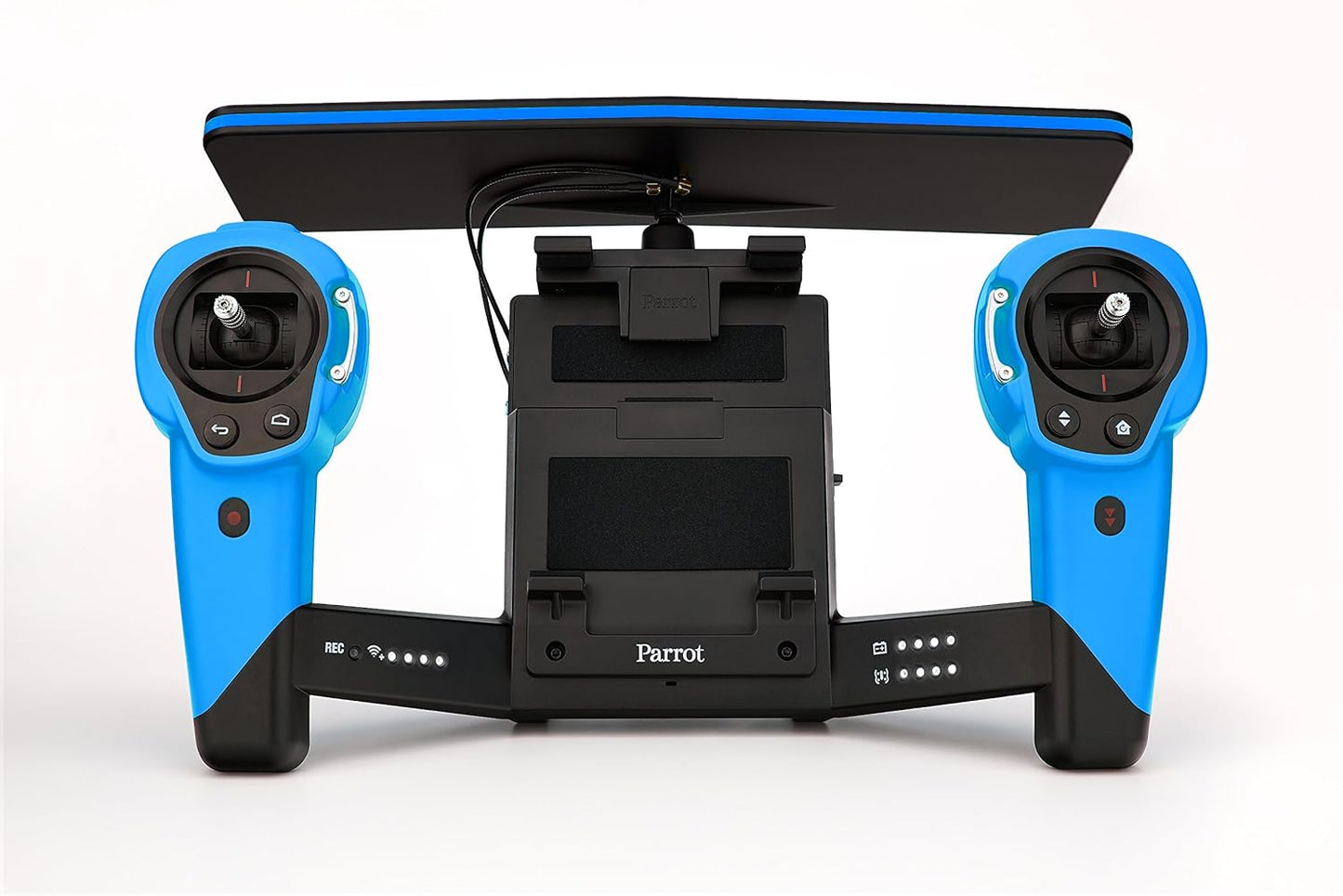 Parrot Skycontroller – Blue | Extended Range Controller for Bebop Drone with Dual Joysticks & FPV Compatibility
