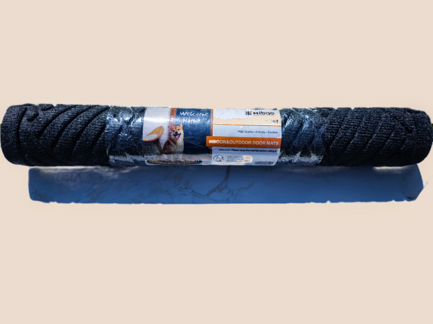 Mibao Door Mat Indoor and Outdoor 60 x 90 cm – Non-Slip Entrance Mat Durable Front Doormat Multi-Purpose Floor Mat