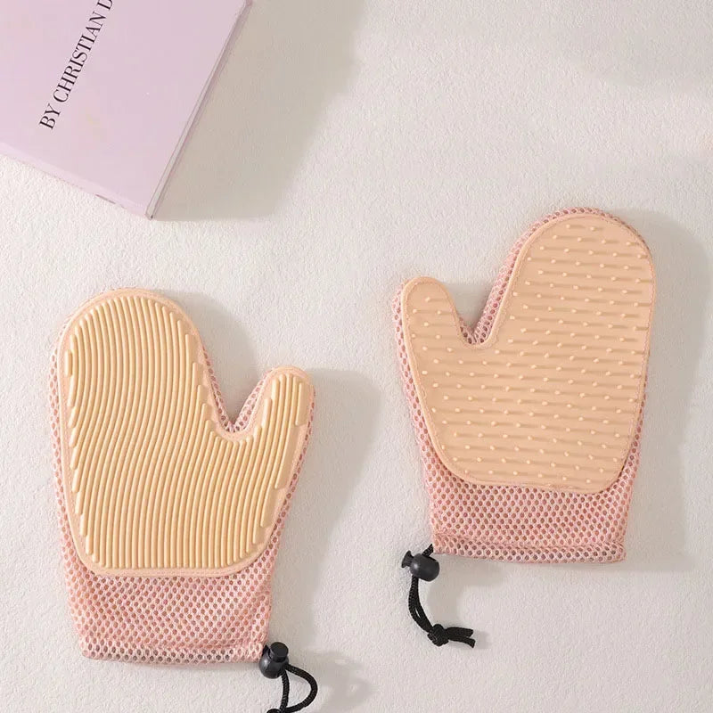 Cat Hair Glove & Fur Remover Glove – Pet Grooming Glove Brush for Shedding Dog & Cat Hair Remover Mitt for Grooming