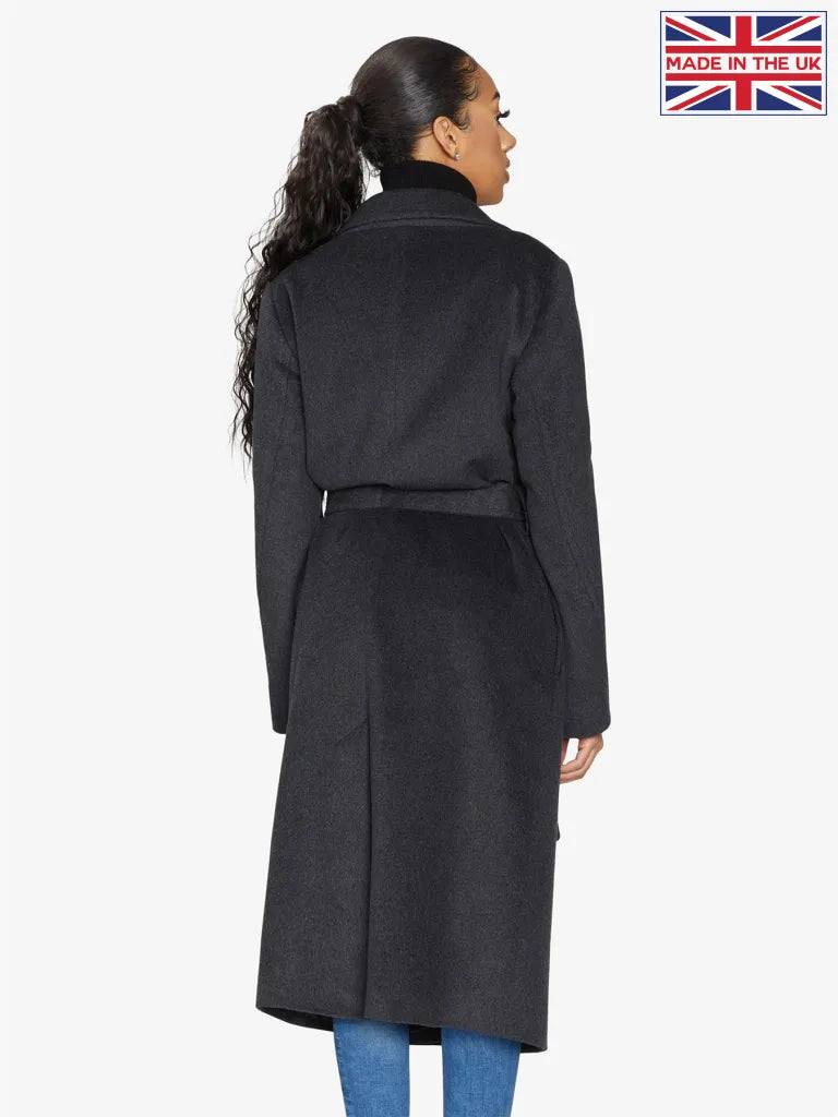 Belted Longline Duster Coat 2024 - Premium Italian Wool & Cashmere UK Winter Outerwear