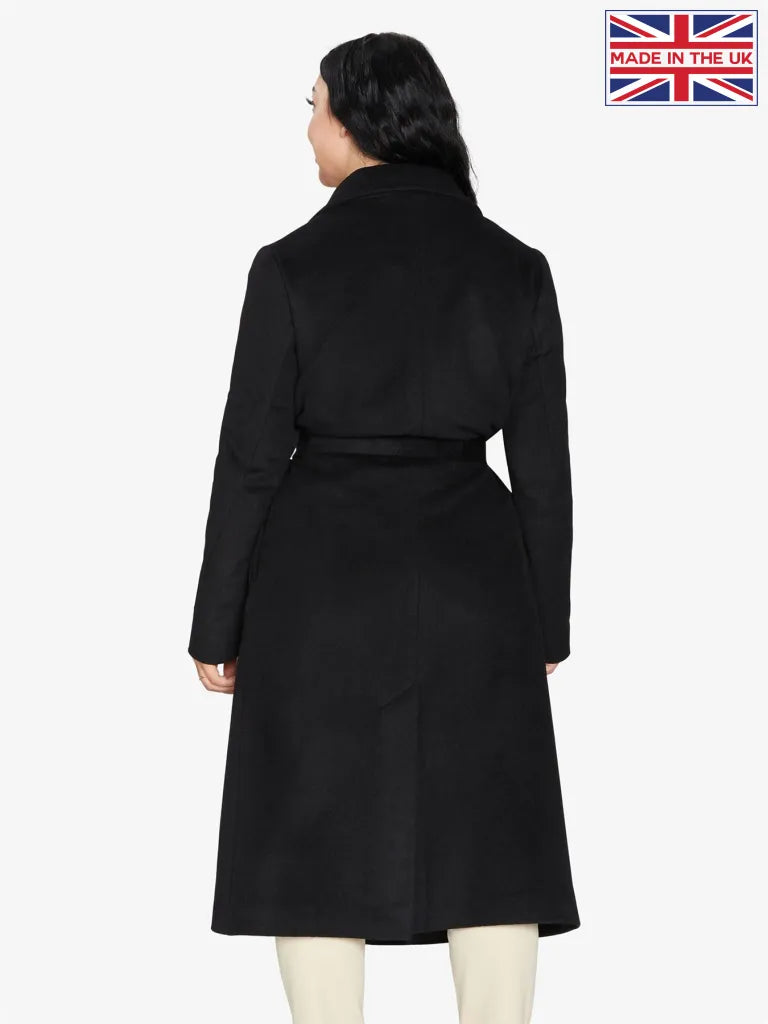 Belted Longline Duster Coat 2024 - Premium Italian Wool & Cashmere UK Winter Outerwear
