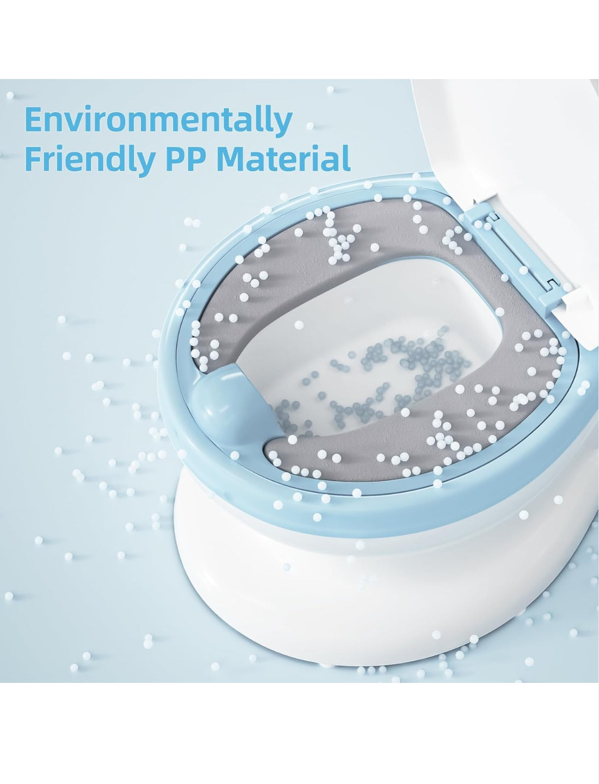 TYRY.HU Portable Potty Training Seat – Travel Toilet for Toddlers with Reusable Liners – Easy-to-Clean Baby Potty Chair