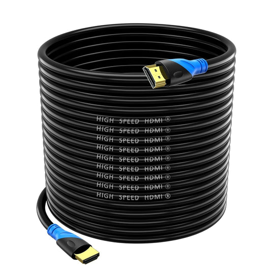 ROMMISIE 4K 60Hz HDMI Cable 25m – HDMI 2.0, 18Gbps, Gold‑Plated