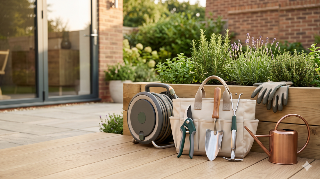 Feature image for UK Garden Essentials for Summer 2026: The Tools That Actually Save You Time