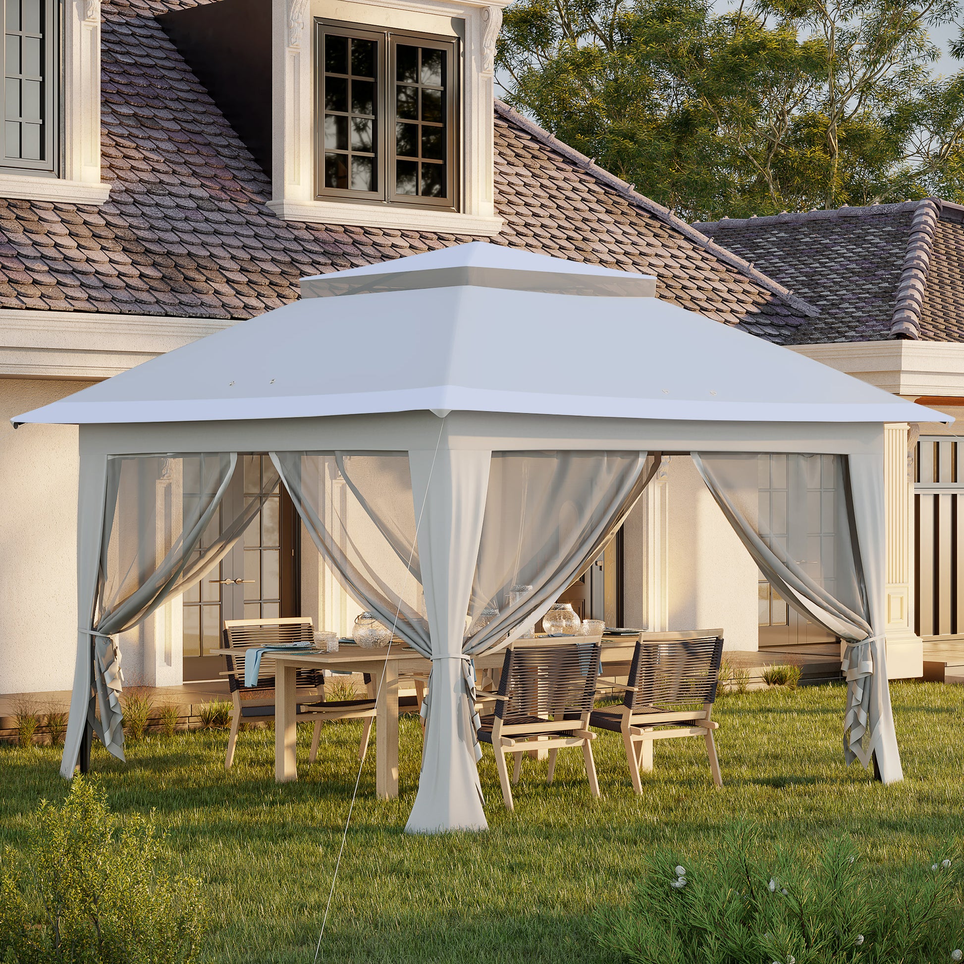 Instant festival shelter gazebo