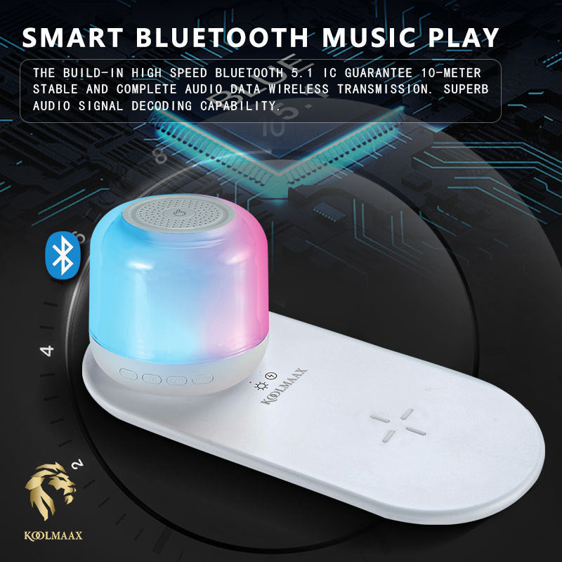 Koolmaax 3-in-1 Night Light Charger with Bedside Lamp | 2023