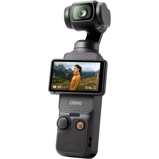 DJI Osmo Pocket 3 Vlogging Camera – 1" CMOS, 4K/120fps, 3‑Axis Stabilisation, Rotatable Touchscreen | Compact Video Camera | UK
