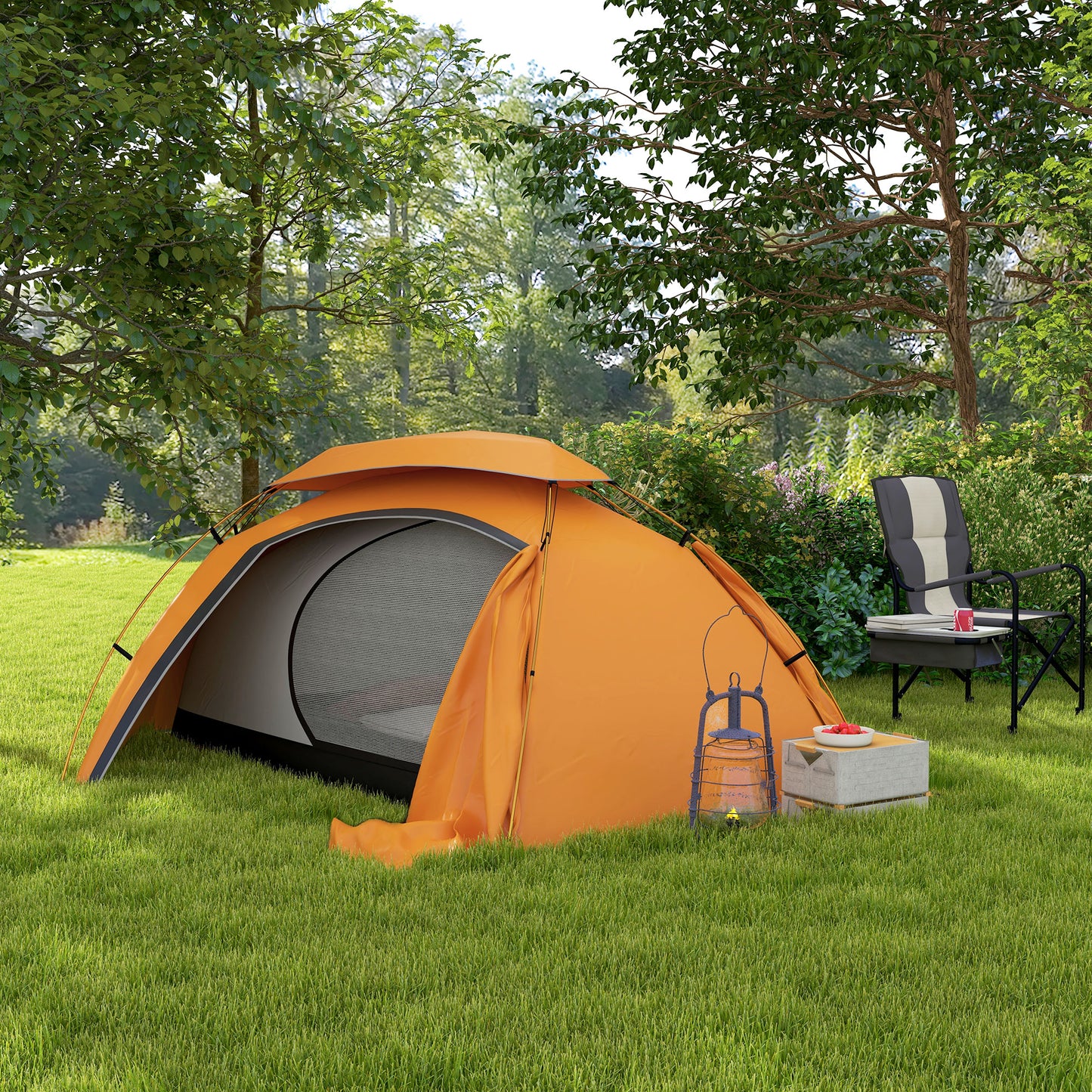 Lightweight waterproof backpacking tent