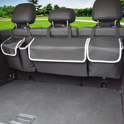 Large Capacity Car Trunk Backseat Hanging Organizer Storage with Pockets