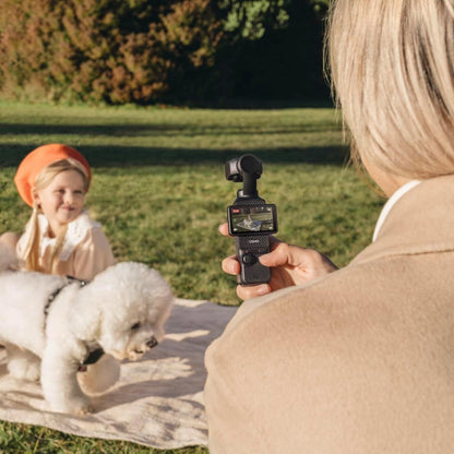 DJI Osmo Pocket 3 Vlogging Camera – 1" CMOS, 4K/120fps, 3‑Axis Stabilisation, Rotatable Touchscreen | Compact Video Camera | UK