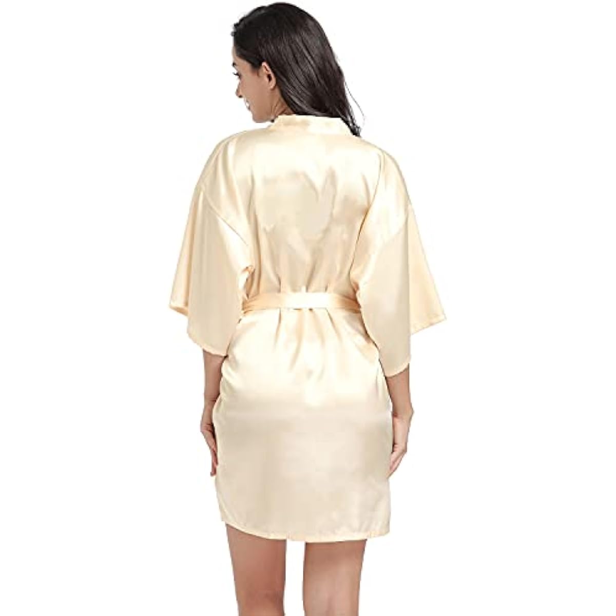 Satin Kimono Robe for Women & Girls | Bridal, Bridesmaid & Spa Bathrobe