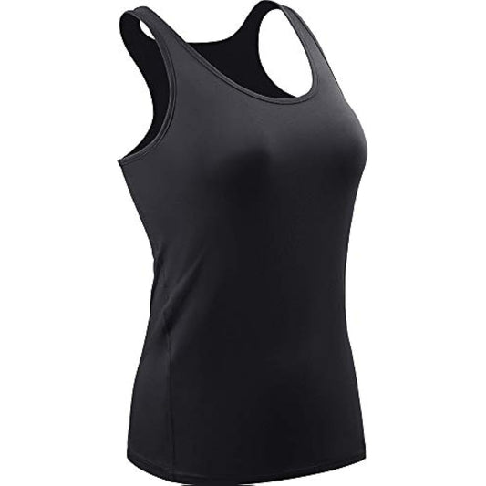 Cadmus Women's Sleeveless Vest 3 Pack | Stretch Tank Top Base Layer | Casual Undershirt