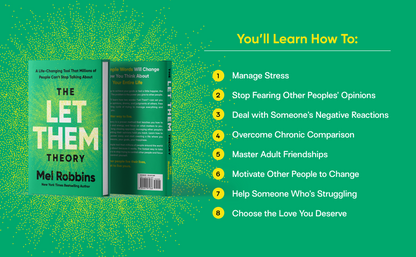 The Let Them Theory | Mel Robbins | Bestselling Self-Help & Personal Development Book