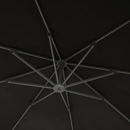 Outsunny 3m Cantilever Garden Parasol | 360 Degree Rotation
