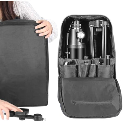 80mm Refractor Telescope – 600mm Portable Astronomy Telescope with Backpack