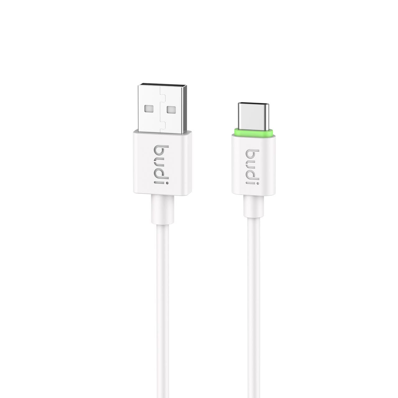 BUDI USB-A to USB-C Cable 1m | 2.4A Fast Charge | Durable Braided | Charge & Sync