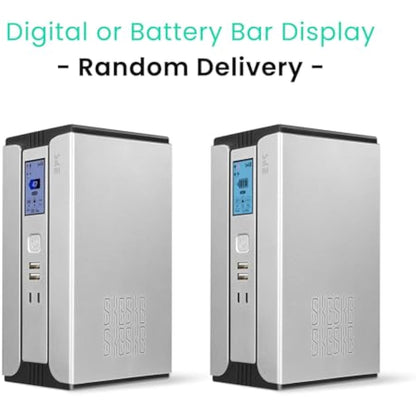 SKE Mini UPS for Router | 30000mAh Battery Backup & Surge Protector | USB-C & DC 9V/12V | UK