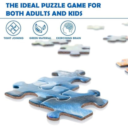 500‑Piece Easter Bunnies Jigsaw Puzzle – Family Puzzle for Adults & Kids (Gift Idea)