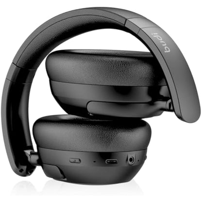 BUDI Wireless Stereo Earphones Black – EP51B Noise Cancelling Earbuds