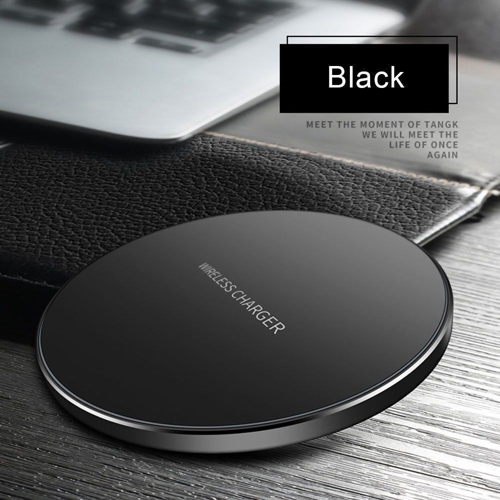 30W Fast Wireless Charger Stand – Qi-Certified Charging Pad for iPhone, Samsung, AirPods & All Qi-Enabled Devices – Slim, Case-Friendly, Type-C Port