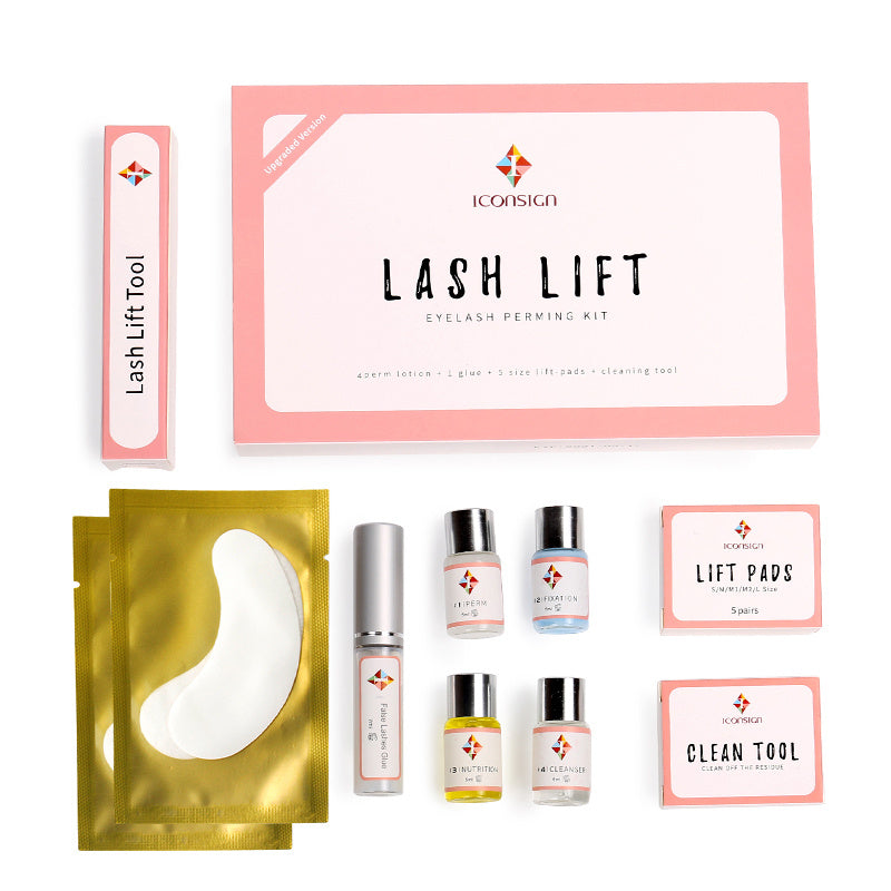 ICONSIGN Lash Lift Kit – Professional Eyelash Perming Set | Upgrade Version
