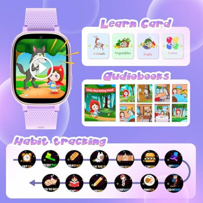 Children's Smartwatch | Kids Watch Phone with Call, SOS, Games & Camera | Ages 4-12