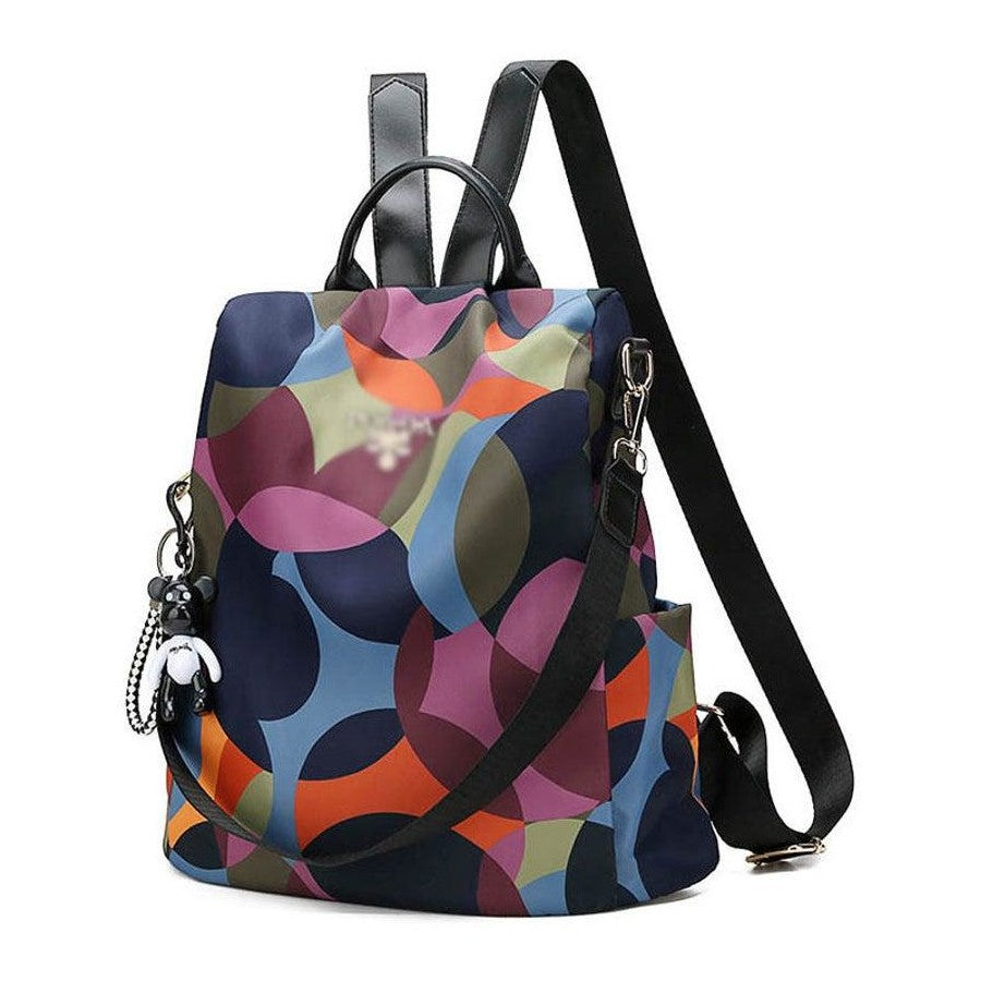 Women's Anti-Theft Backpack Purse | Waterproof Oxford Fabric, 2-Way Carry, Large Capacity — Travel, Work & Daily Use