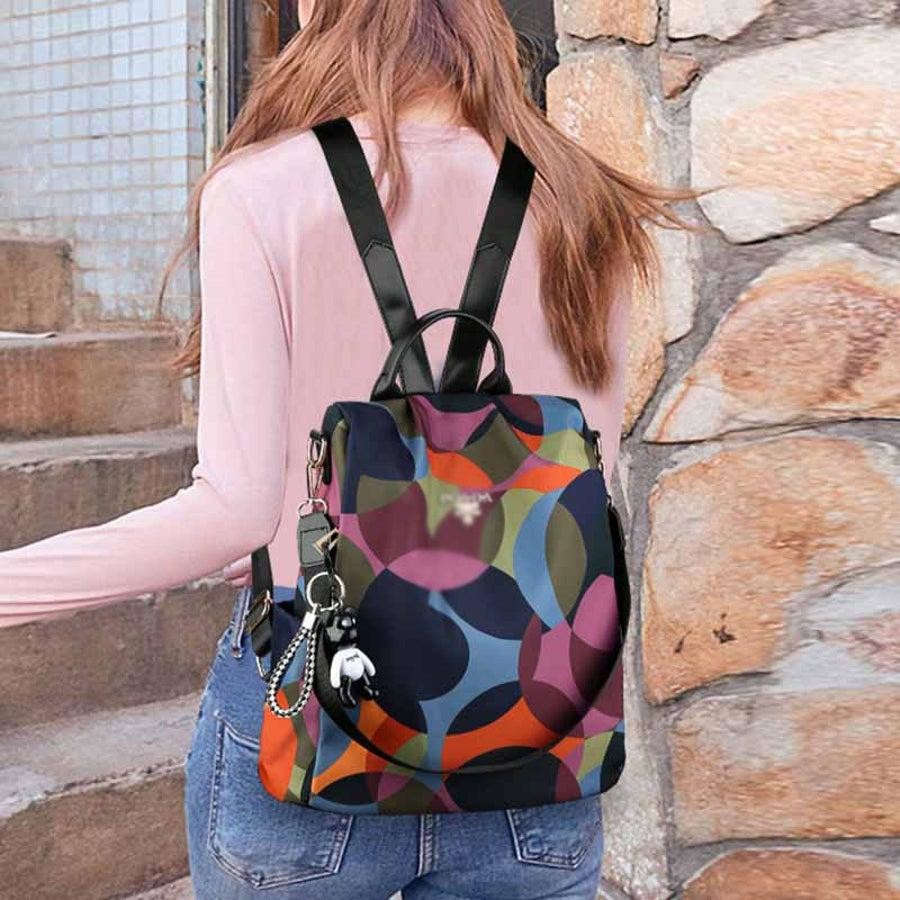 Women's Anti-Theft Backpack Purse | Waterproof Oxford Fabric, 2-Way Carry, Large Capacity — Travel, Work & Daily Use
