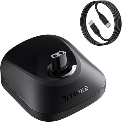 YINKE 3.5V–12V Charging Base for Braun Electric Shavers – Compatible with Series 3/5/6/7/8/9 (Travel Stand)