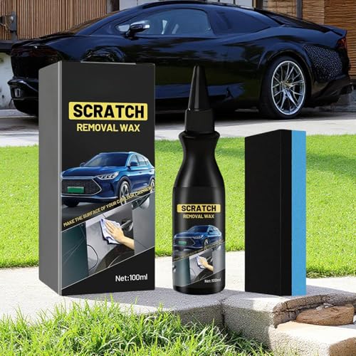 Car Scratch Repair Wax 100ml – Car Paint Polishing Paste for Minor Surface Marks