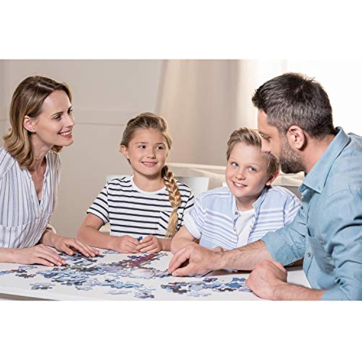 500‑Piece Easter Bunnies Jigsaw Puzzle – Family Puzzle for Adults & Kids (Gift Idea)