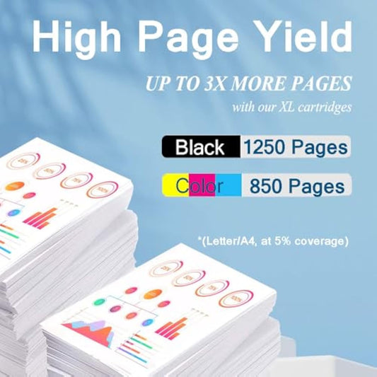 HP 934XL 935XL Compatible Ink Cartridges Multipack | 4-Pack BCMY for OfficeJet Pro 6230 6830 6820